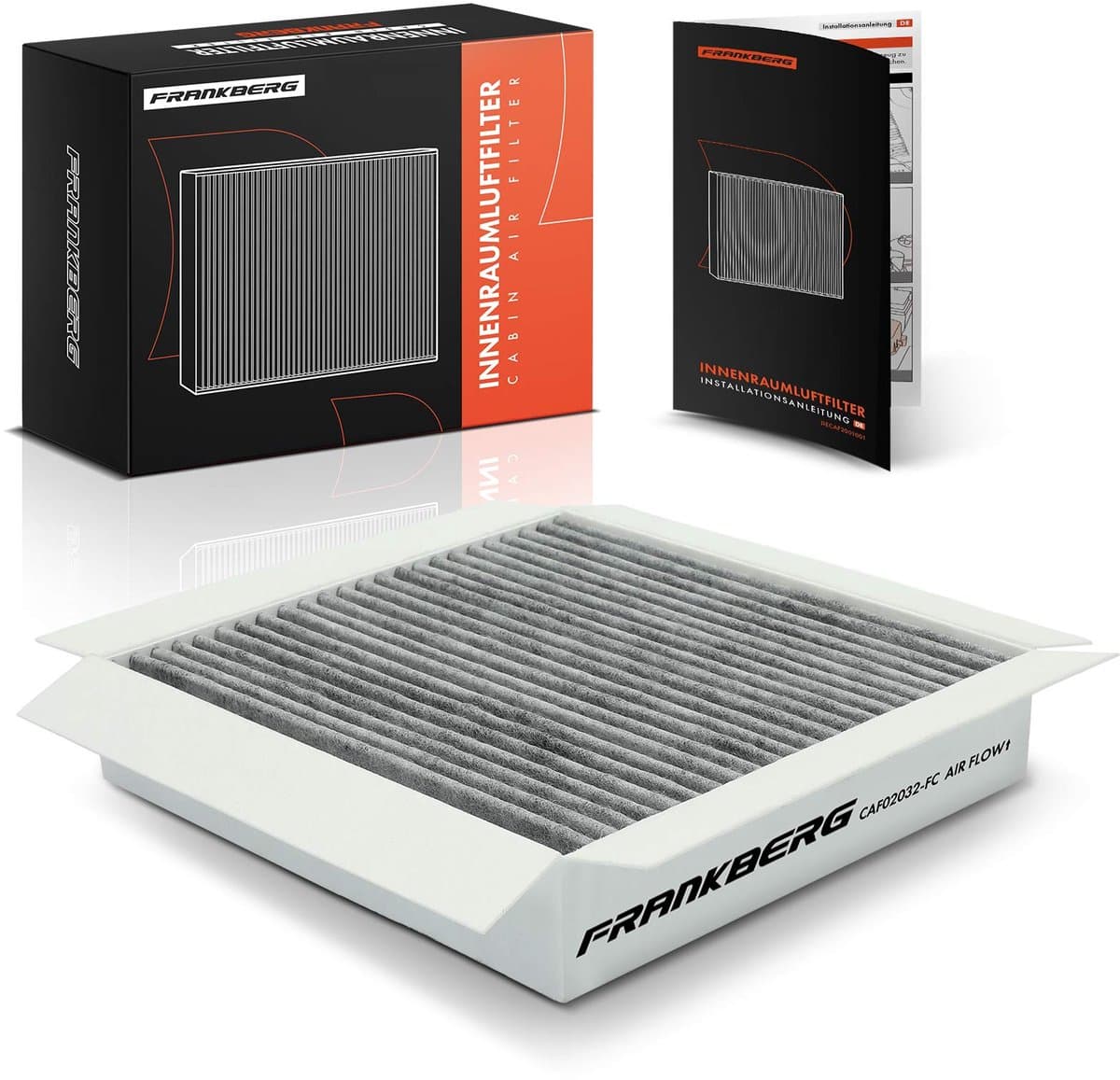 Frankberg 1x interieurfilter actieve kool voor Smart