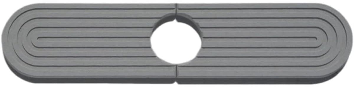 MTTproducts- Spatbeschermer 2-delig - Sneldrogend Diatomeeënaarde - Antislip - Afvoermand - Waterabsorberend - Slijtvast - Afvoermat