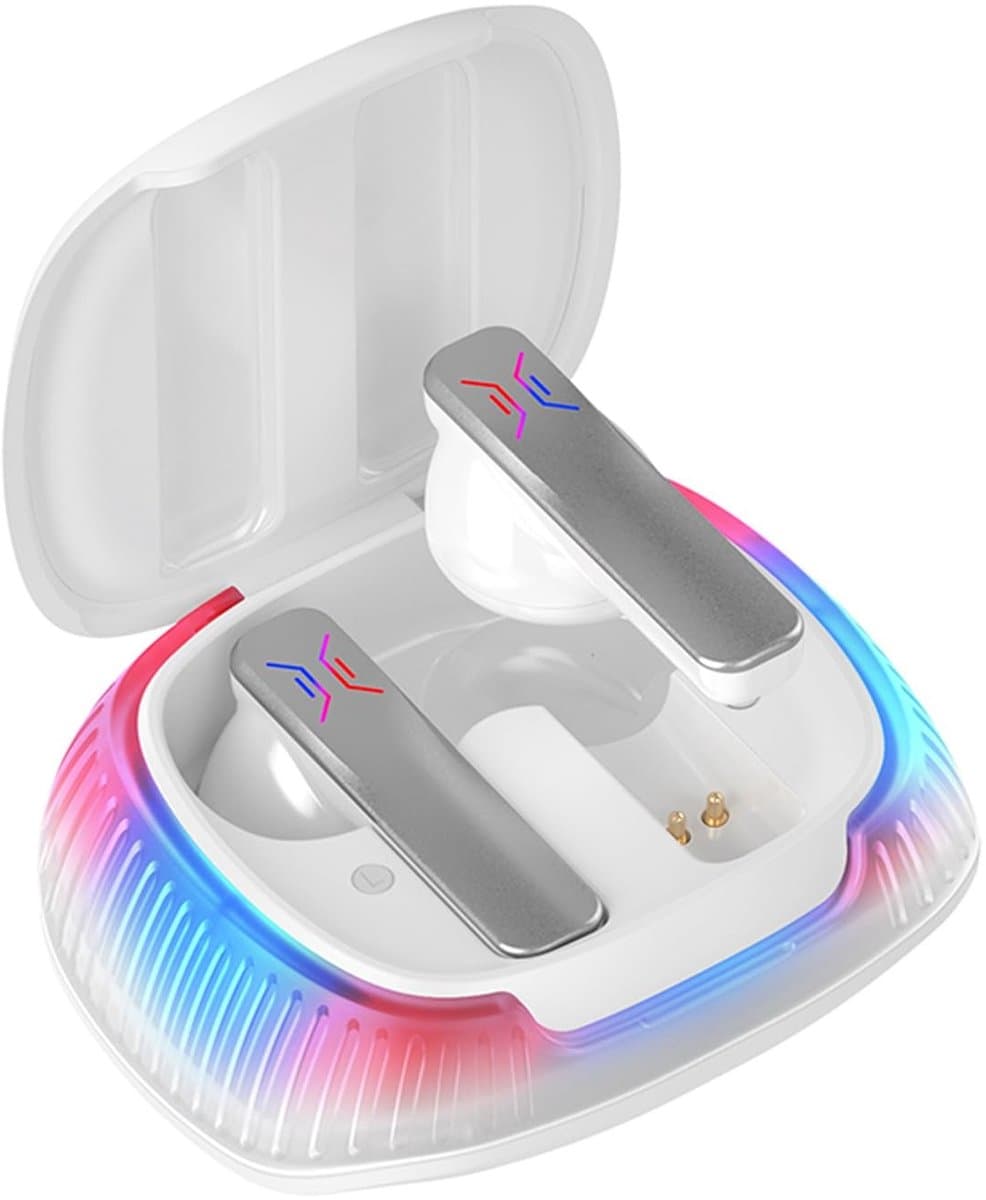 Solidchoice - Dailygoody - Vertalerapparaat - Vertaalheadset - Directe Vertaling - Wit - Bluetooth Oordopjes - 74 Talen - Geschikt voor Muziek en Bellen