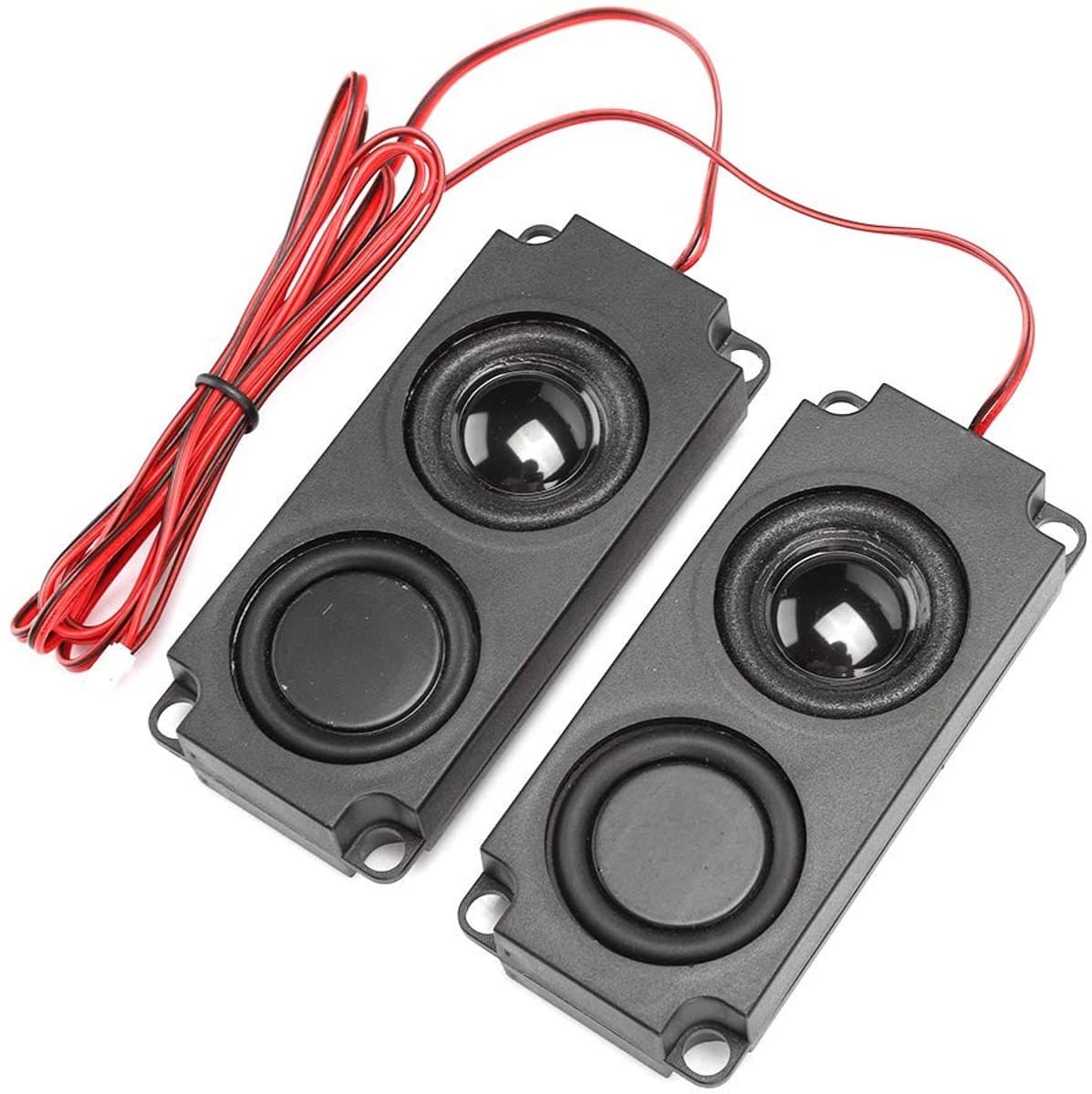 Dailygoods - Dailygoody - Luidspreker - Draagbare Stereo Kegelluidspreker - 40 Mm Holte - Zware Basaudio - Geschikt voor TV-monitor - 8Ω 5W
