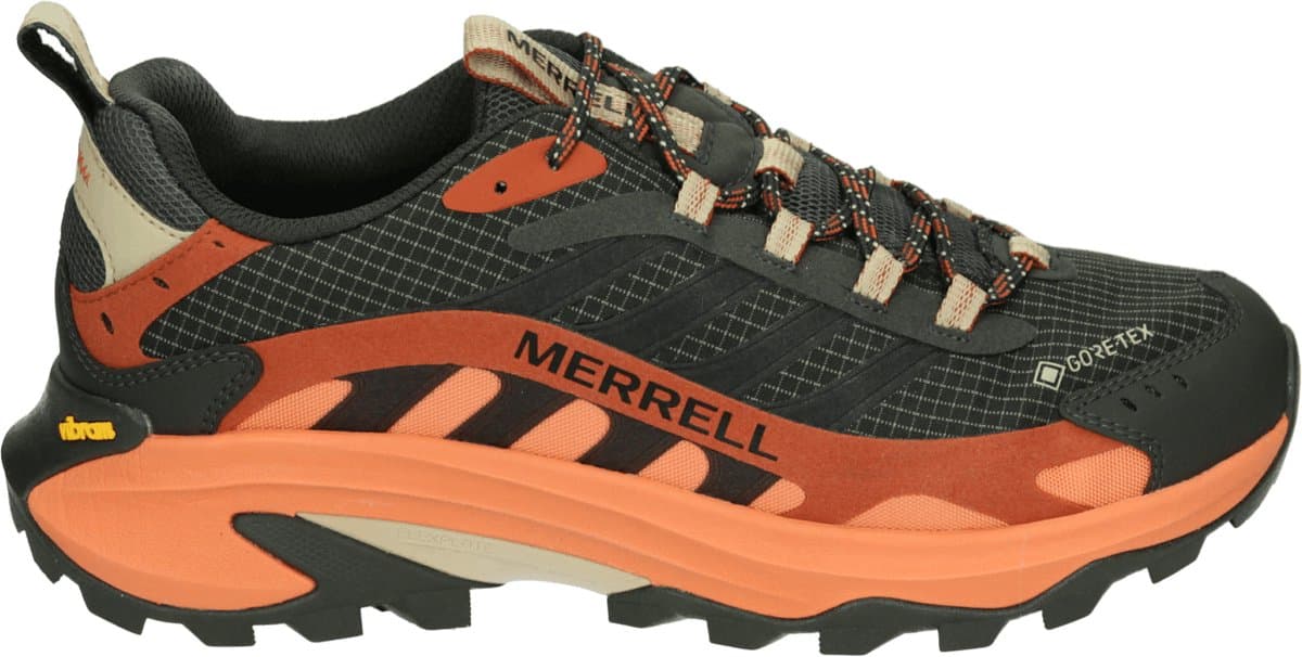 Merrell - J500451 MOAB SPEED 2 GTX - Vrije tijdsschoenenHeren wandelschoenenWandelschoenen - Kleur: Zwart - Maat: 43
