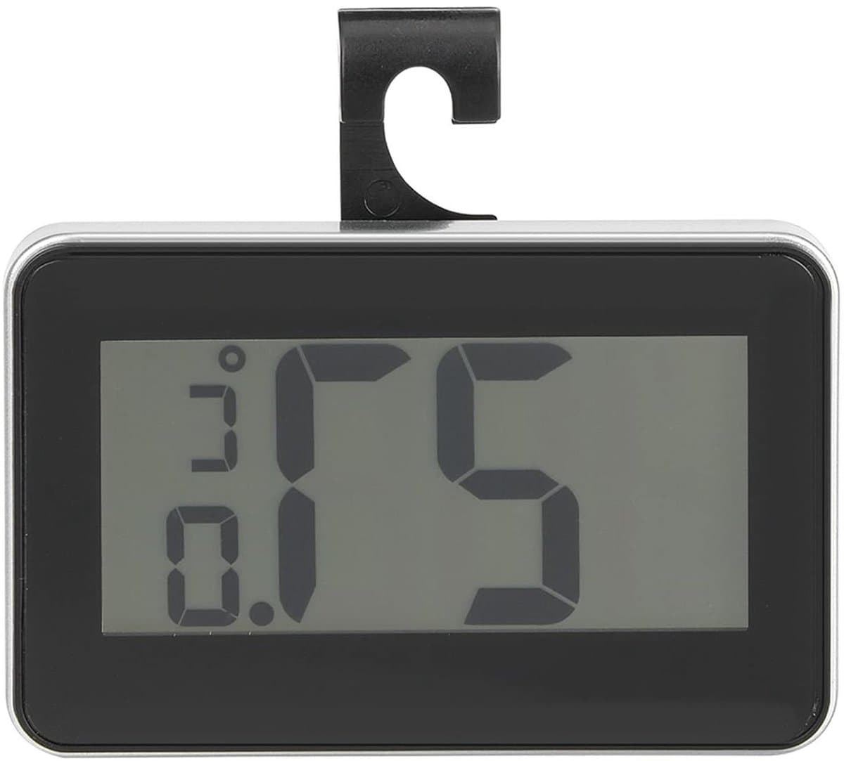 Digitale Koelkastthermometer - Vriezer meter - Temperatuur bewaken - Hoge nauwkeurigheid - Compact formaat - Zwart