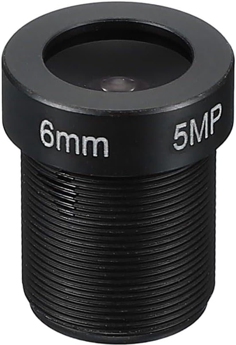 8mm CCTV Camera Lens - F2.0 FPV Security Camera Lens - 2MP 1080P Super Clear Camera Lens - 48° Angle Lens - M12 Threaded Dia - voor IP Camera Panoramic