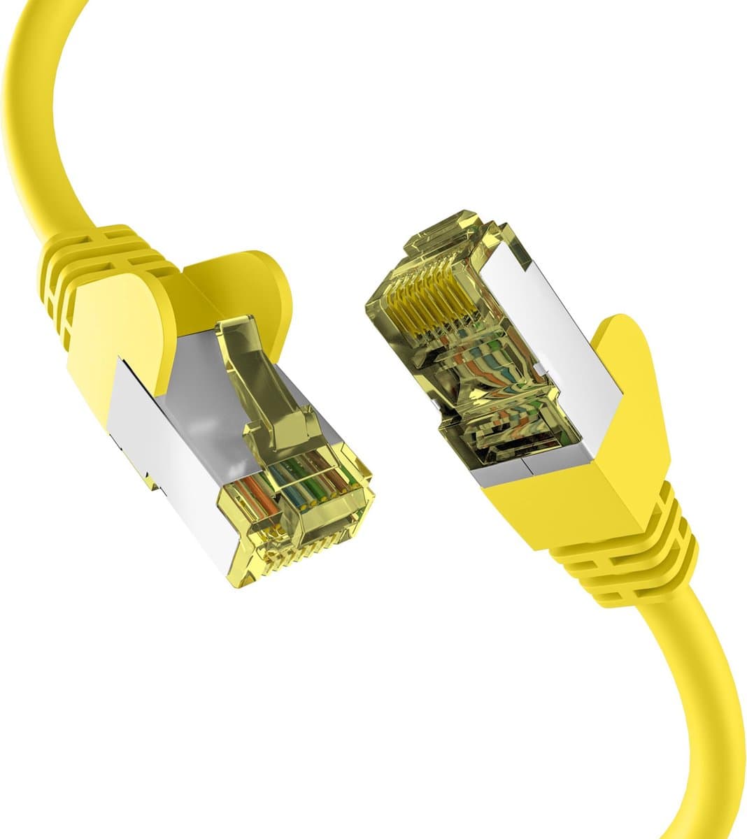 EFB-Elektronik CAT6a GEEL 2m patchkabel S/FTP PIMF