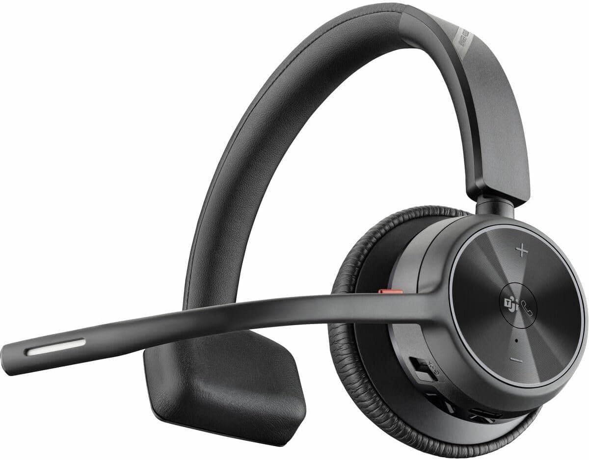 Draadloze Headset - Mono Oortje - Zakelijk Gebruik - Lange Batterijduur - 21 cm - Zwart