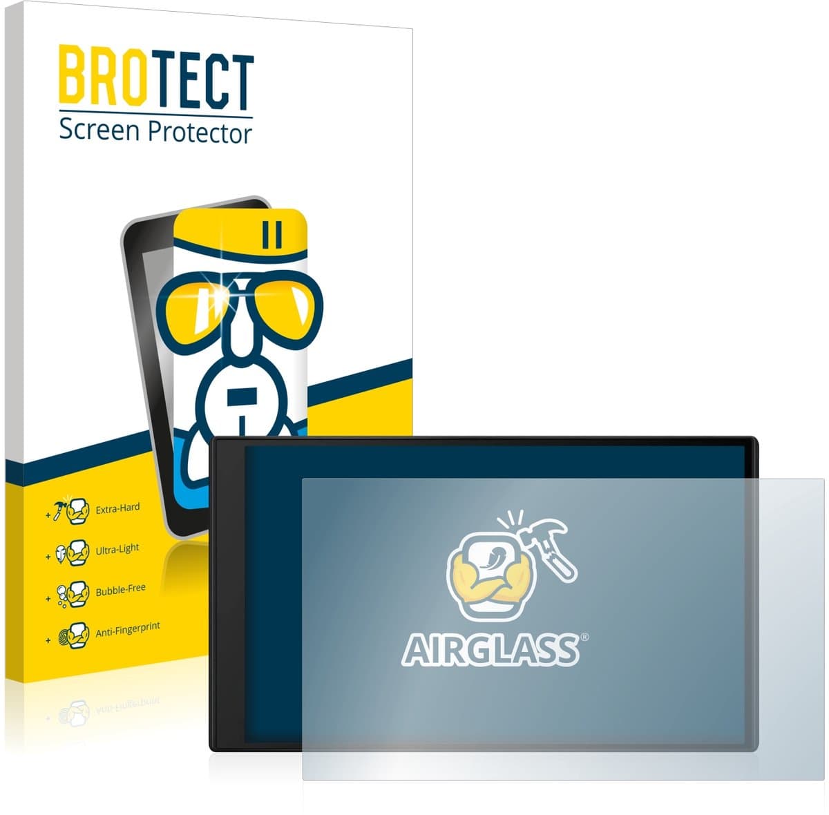 Screenprotector voor Garmin DriveSmart 76 Beschermglas transparant