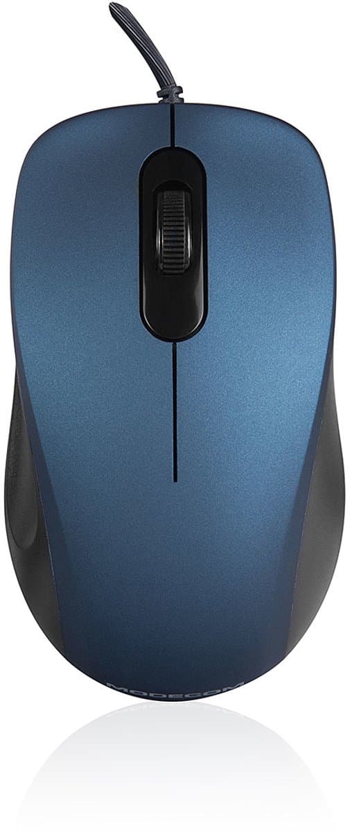 Modecom M-MC-M10S-400 M10S BLUE OPTICAL MOUSE SILENT [USB, OPTICAL 1000 DPI]