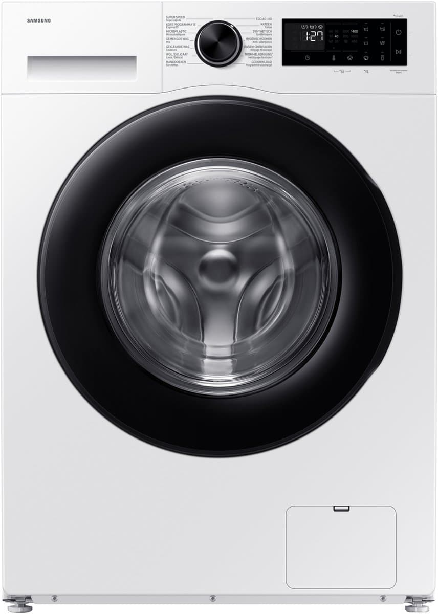 Samsung WW1UFG5U34AEEN vrijstaande wasmachine - 10,5 kg capaciteit - 1400 tpm centrifugesnelheid - Ecobubble-technologie - digitale invertermotor