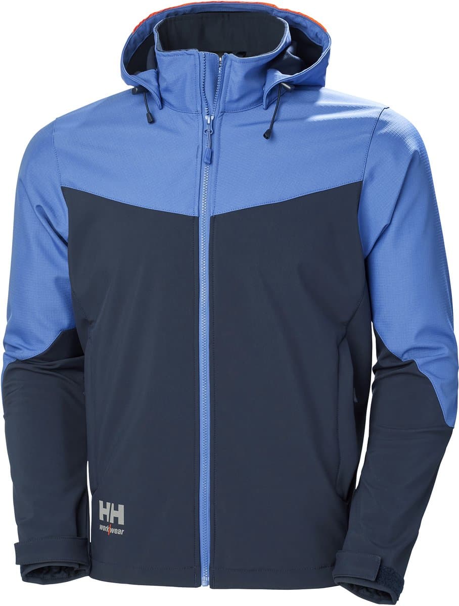 Helly Hansen Softshelljacke Oxford H. Softs Jacket Navy/Stone Blue-S