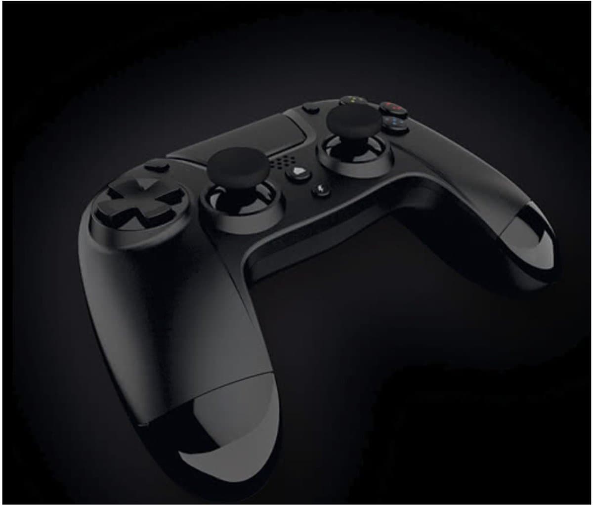 Gioteck VX4 Bedrade Controller - Zwart - PS4