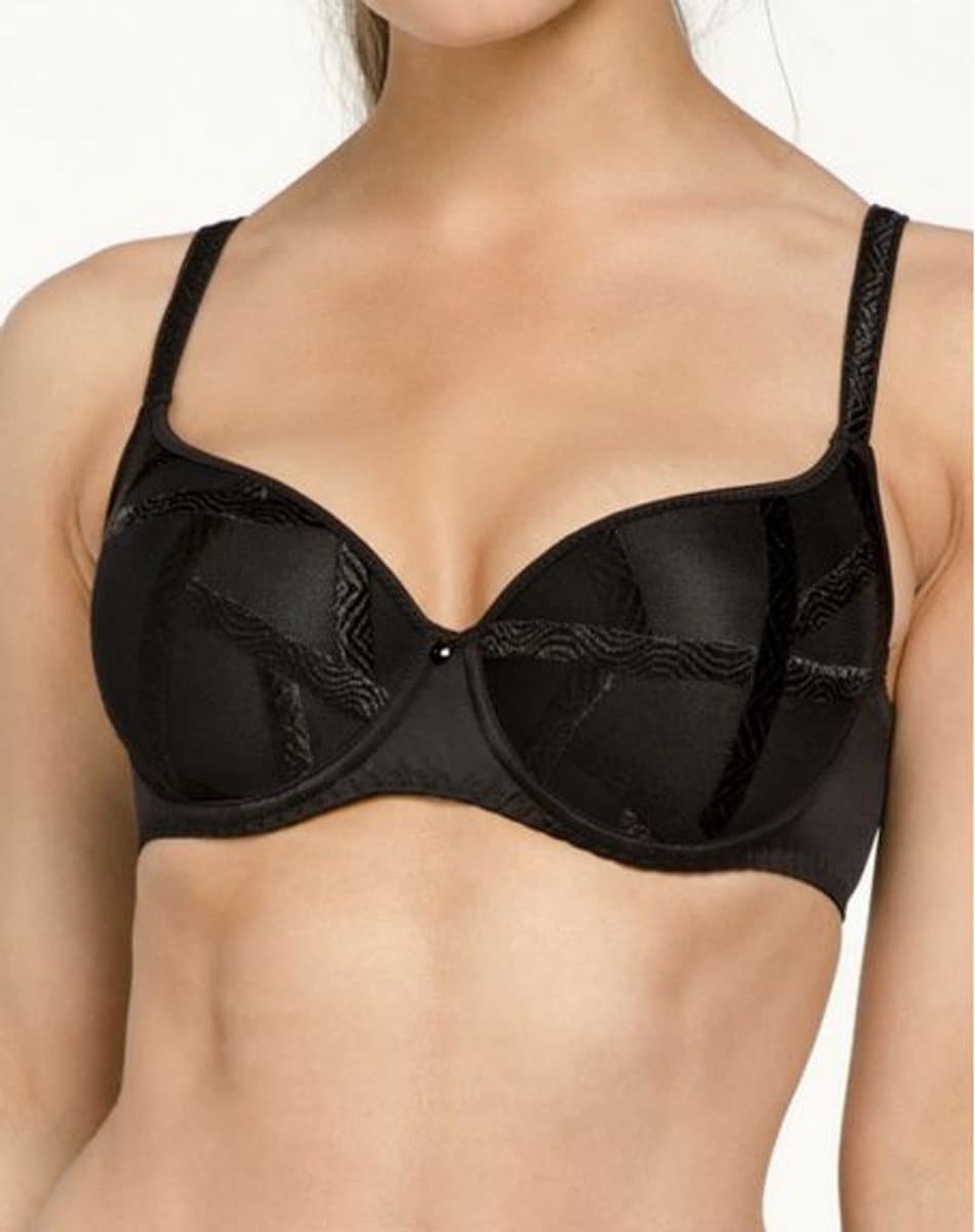 Louisa Bracq Serie Voorgevormde Beugel Bh 47108 471 NOIR - maat EU 80B / FR 95B
