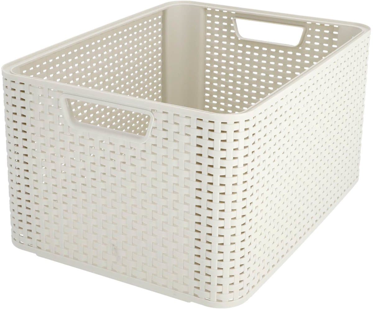 Curver Style Mand L - 30L - Vintage wit