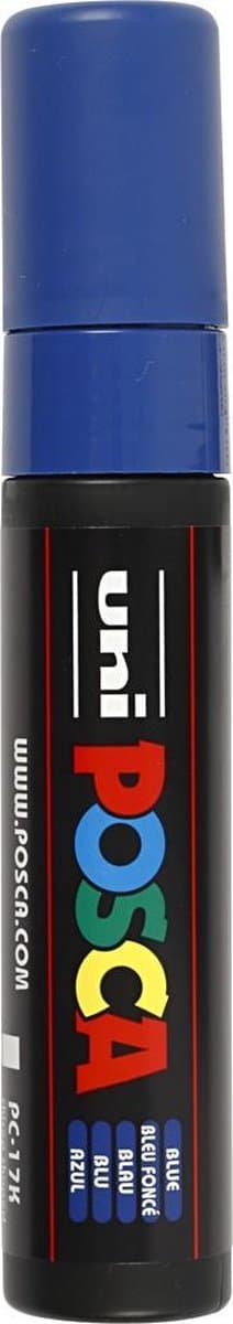 Uni Posca Uni Posca Verfmarker 17K Blauw