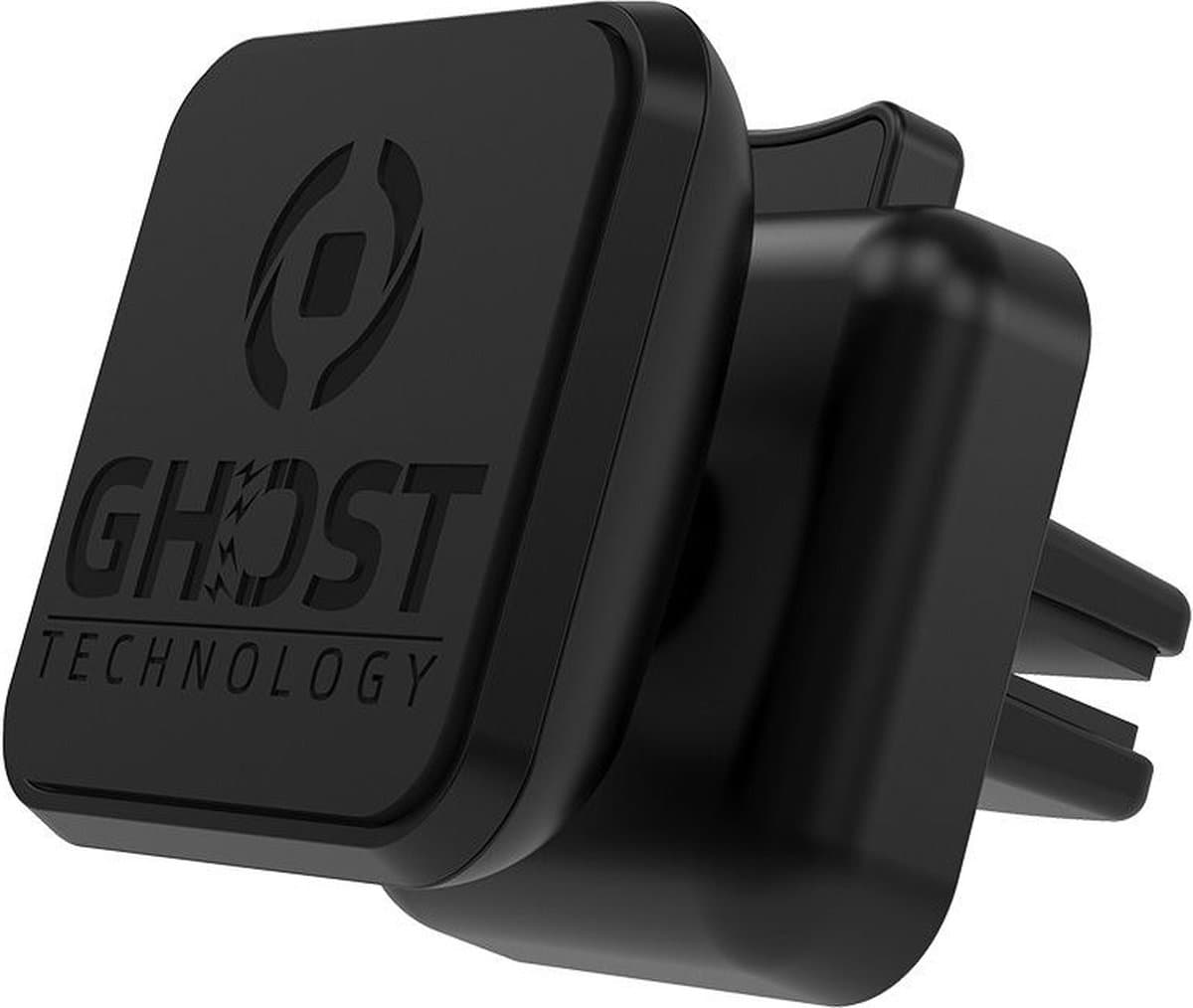 Celly Magnetische telefoonhouder Ghost Plus - Ventilatierooster bevestiging - 360° draaibaar – 2 extra bevestigingsplaten