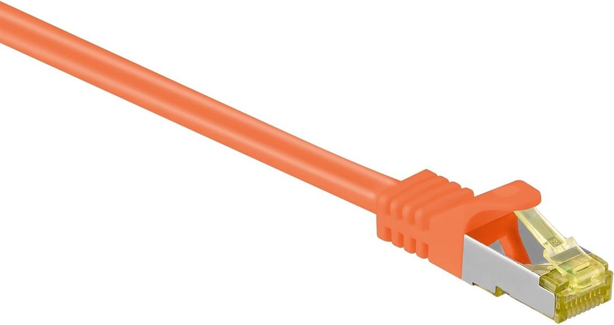 Wentronic 91651 - Cat 7 STP-kabel - RJ45 - 15 m - Oranje