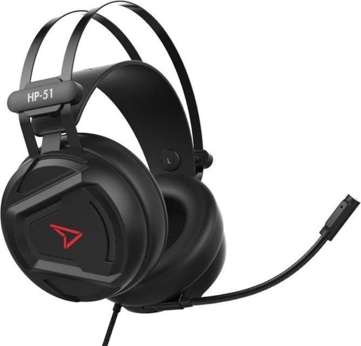 Steelplay Wired Headset 5.1 Virtual Sound HP51 zwart