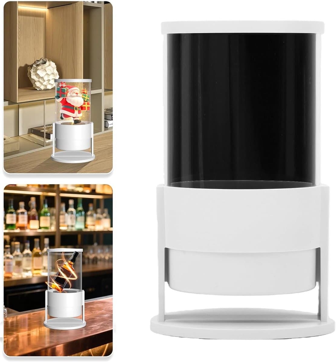 Draagbare bluetooth-luidspreker met stereogeluid, 5D holografische bluetooth-luidspreker, dynamische holografische - ShopVlot