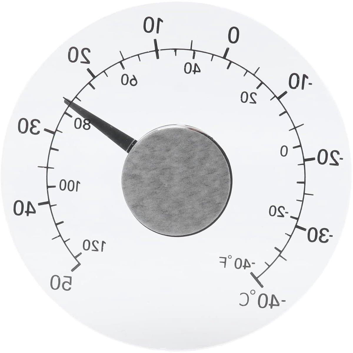 Buitenthermometer Waterdicht - Temperatuurmeter Raam - Weer Monitoren - Hoge Gevoeligheid - 11 Cm - Transparant