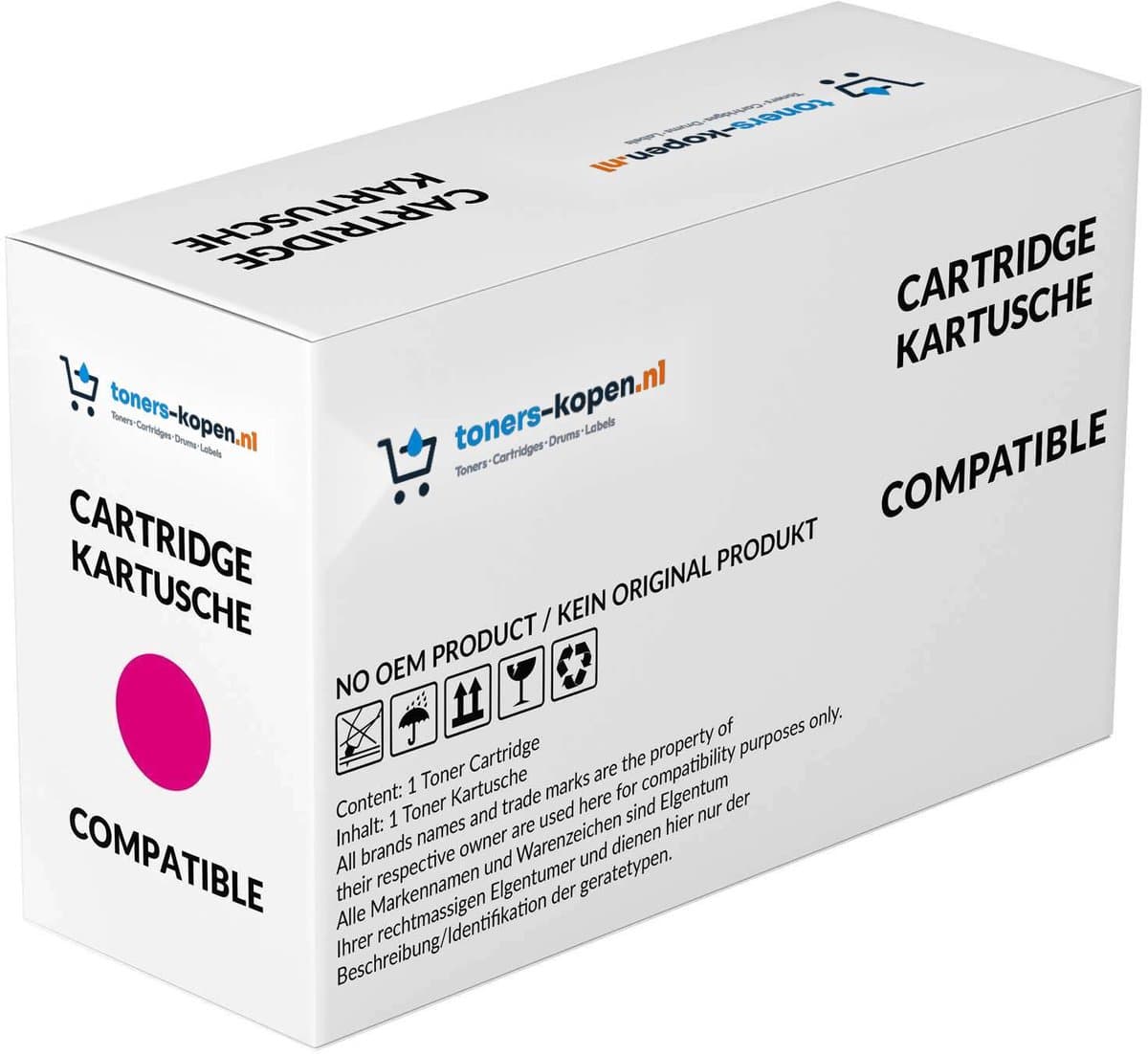 Samsung M503L SU281A Huismerk Toner Magenta 5000 Pagina's - Compatible - ProXpress C3010ND C3060FR C3060ND - Samsung toner - SU281A compatible - SU281A alternatief - toner Samsung ProXpress C3060FR