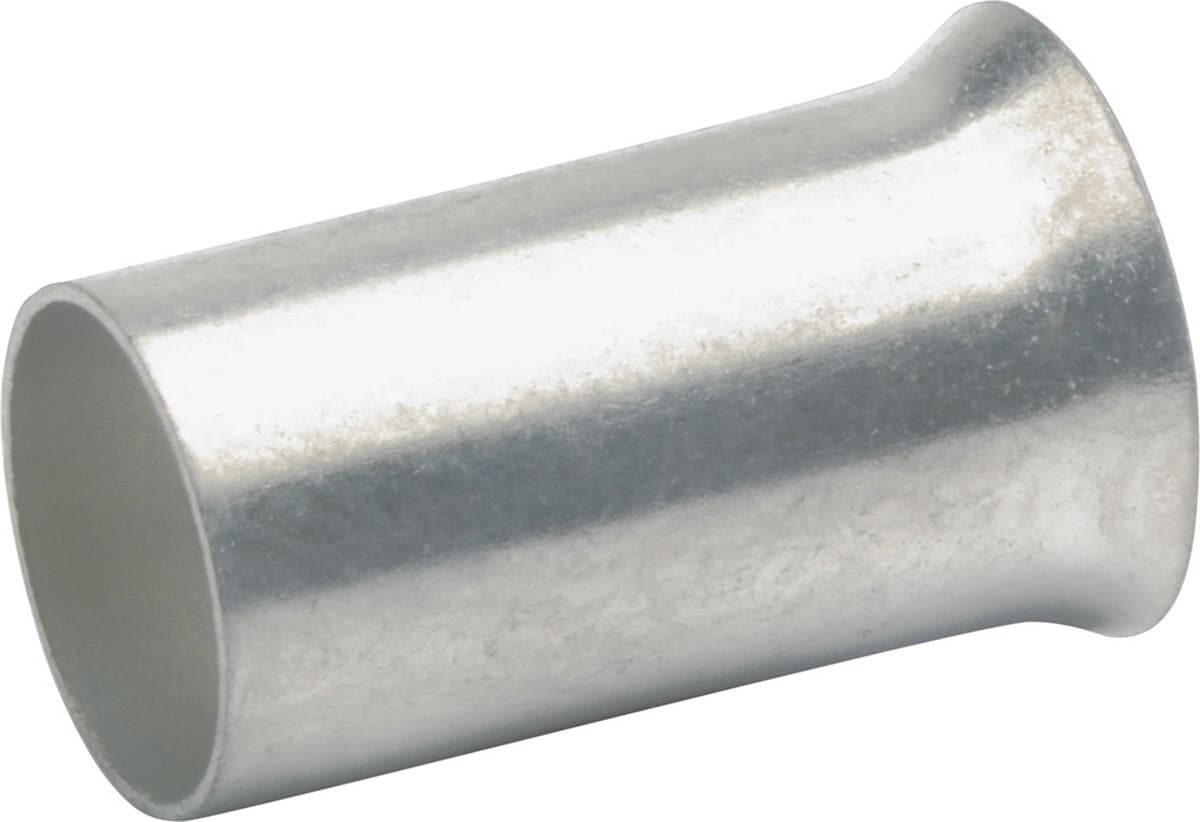Klauke 7818 Adereindhulzen 25 mm² Ongeïsoleerd Zilver 50 stuk(s)