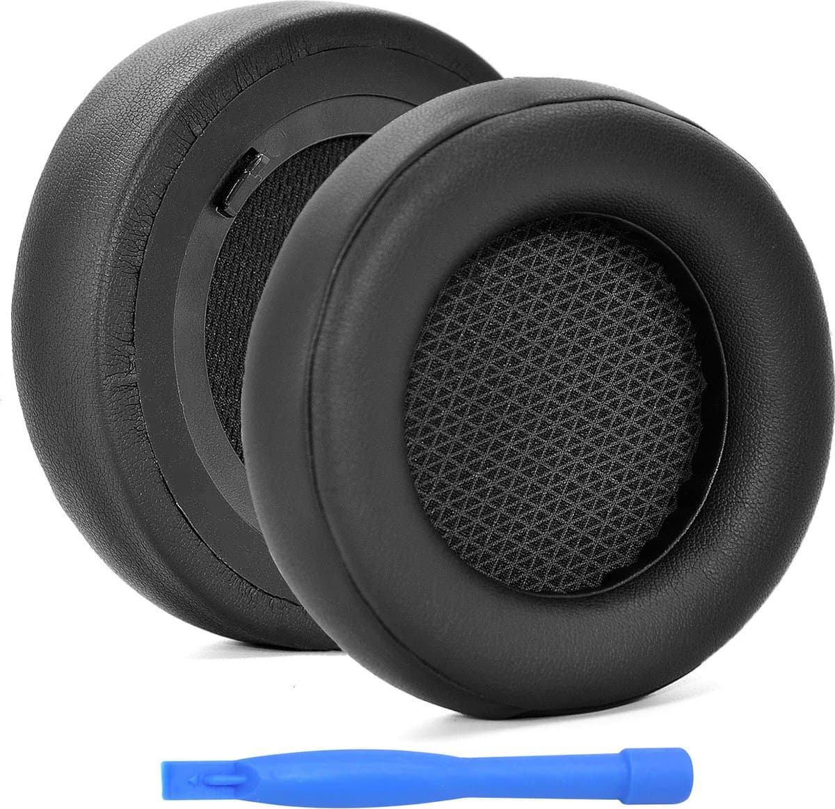MMOBIEL Oorkussens voor Corsair Virtuoso RGB Wireless / RGB Wireless XT / RGB Wireless SE Gaming Hoofdtelefoon - Protein PU Koptelefoon Oorkussens - Hoofdtelefoon Earpads – Zwart