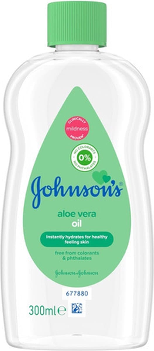 Johnson's Baby Aloe Vera Babyolie 300ml