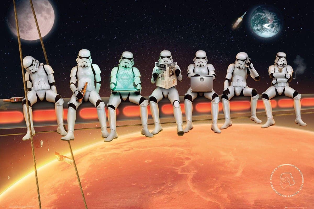 Original Stormtrooper On Girders - Maxi Poster (698)