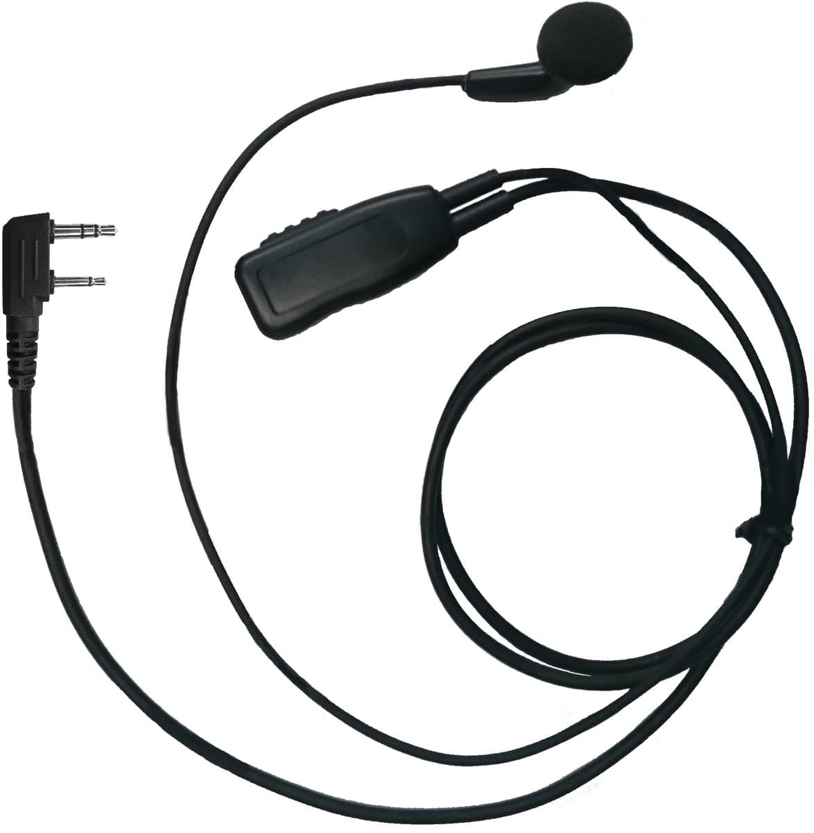 Incotech BCH2040-M1 standaard oortje M1 2-Pins aansluiting