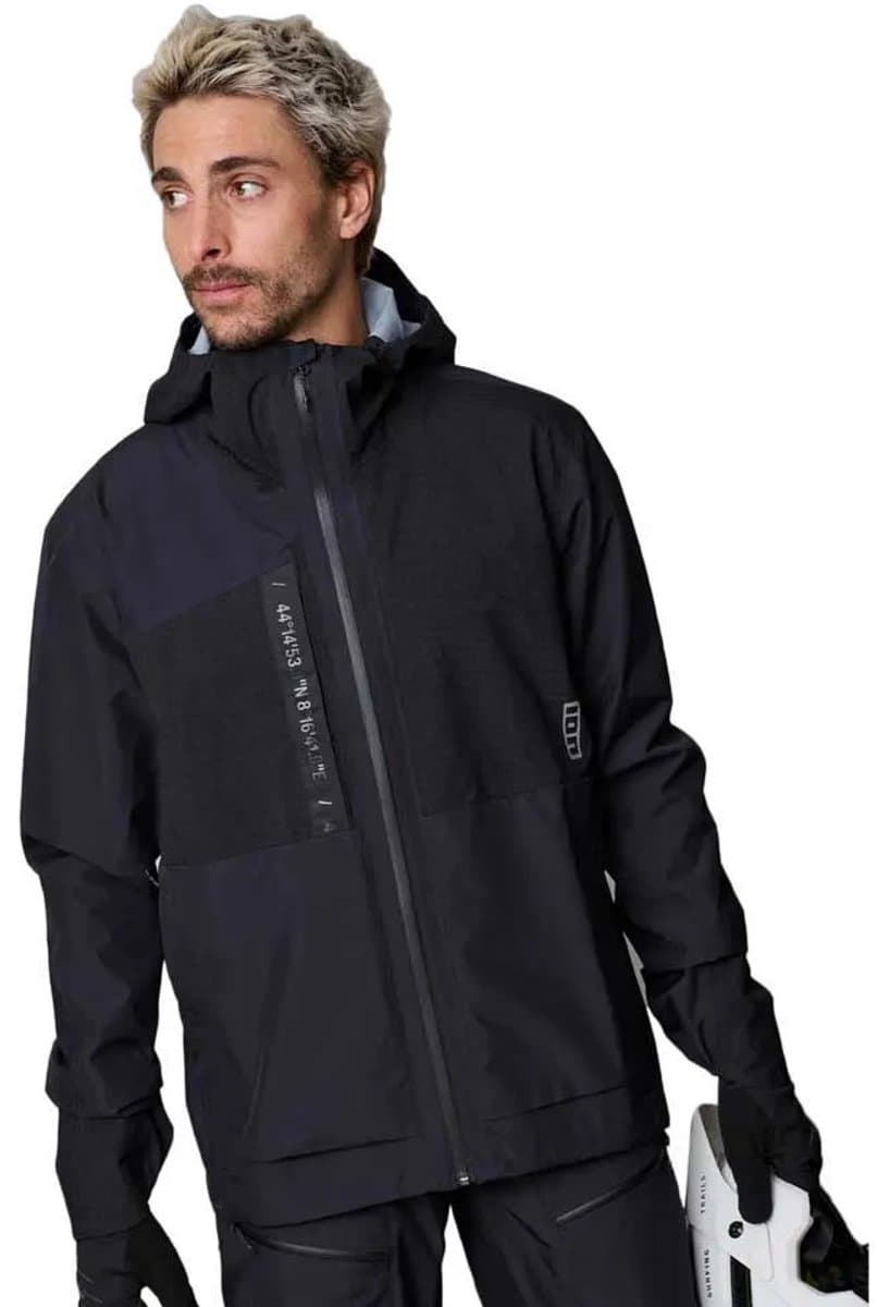 Ion Shelter 3l Jas Zwart S Man,Vrouw