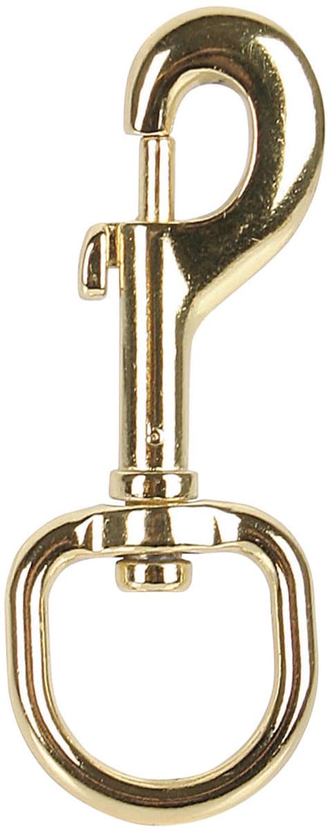 "Musketonhaak, 1"" rond goud"
