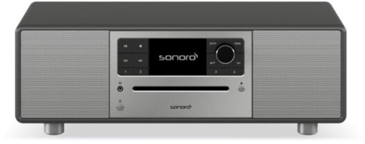 SONORO Prestige 2025 All-in-One-Muzieksysteem - Grafiet/Zilver