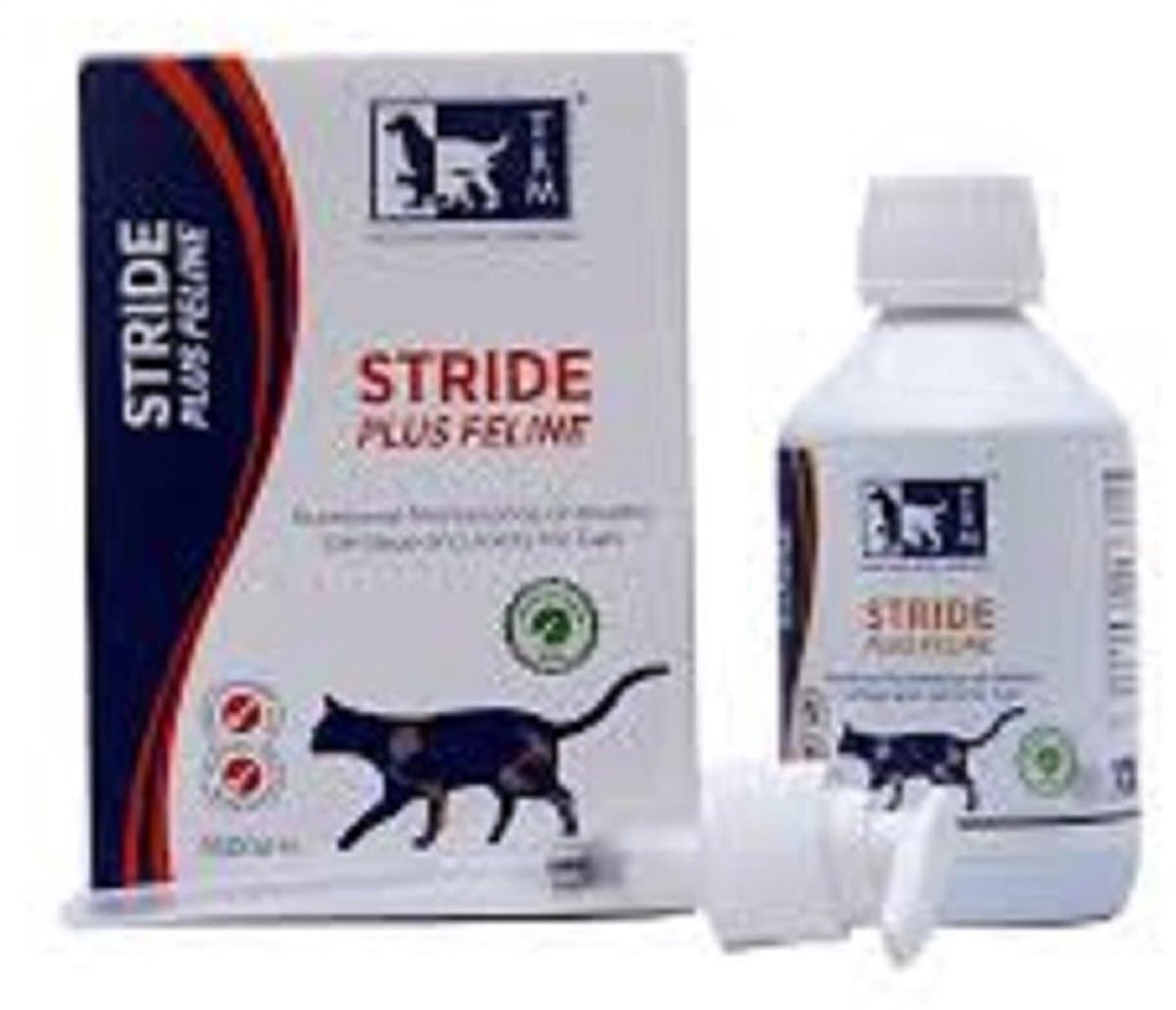 Vloeibaar Supplement Kat TRM Stride Plus Feline - Glucosamine, Kraakbeen Ondersteuning - 160 ml