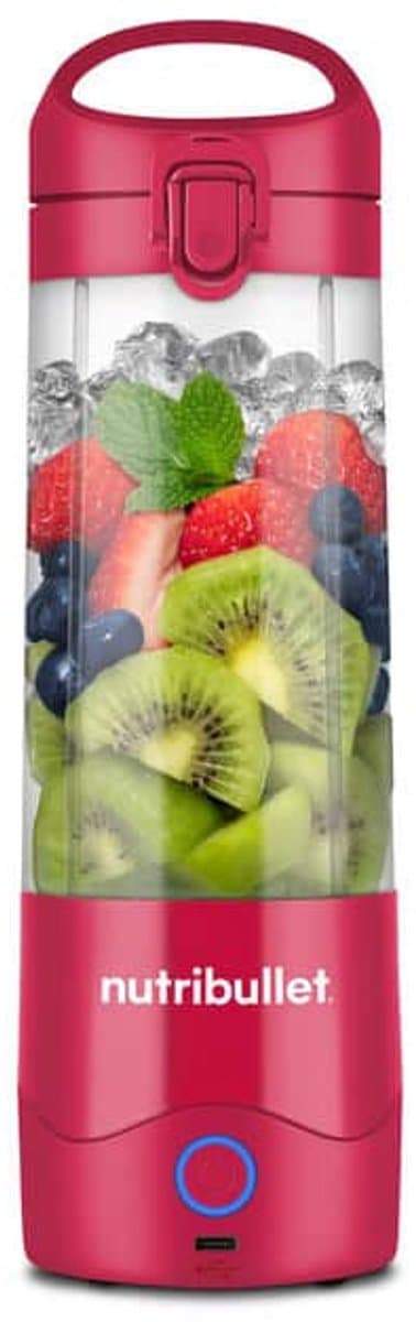 Draagbare blender - NutriBullet - NBP003MA - 70W - 0,475L - Magenta - 1 fles inbegrepen