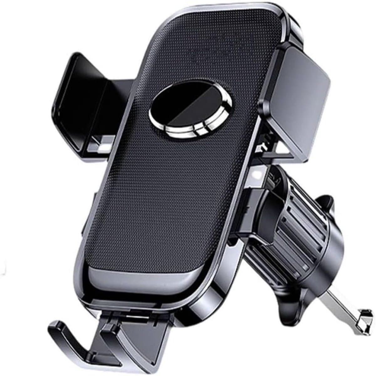 JeiibrZui Telefoonhouders voor in de Auto - Autotelefoonhouder - Automatische Klemming, 360 Graden Draaibaar - 1 stuk - Universeel Zwart