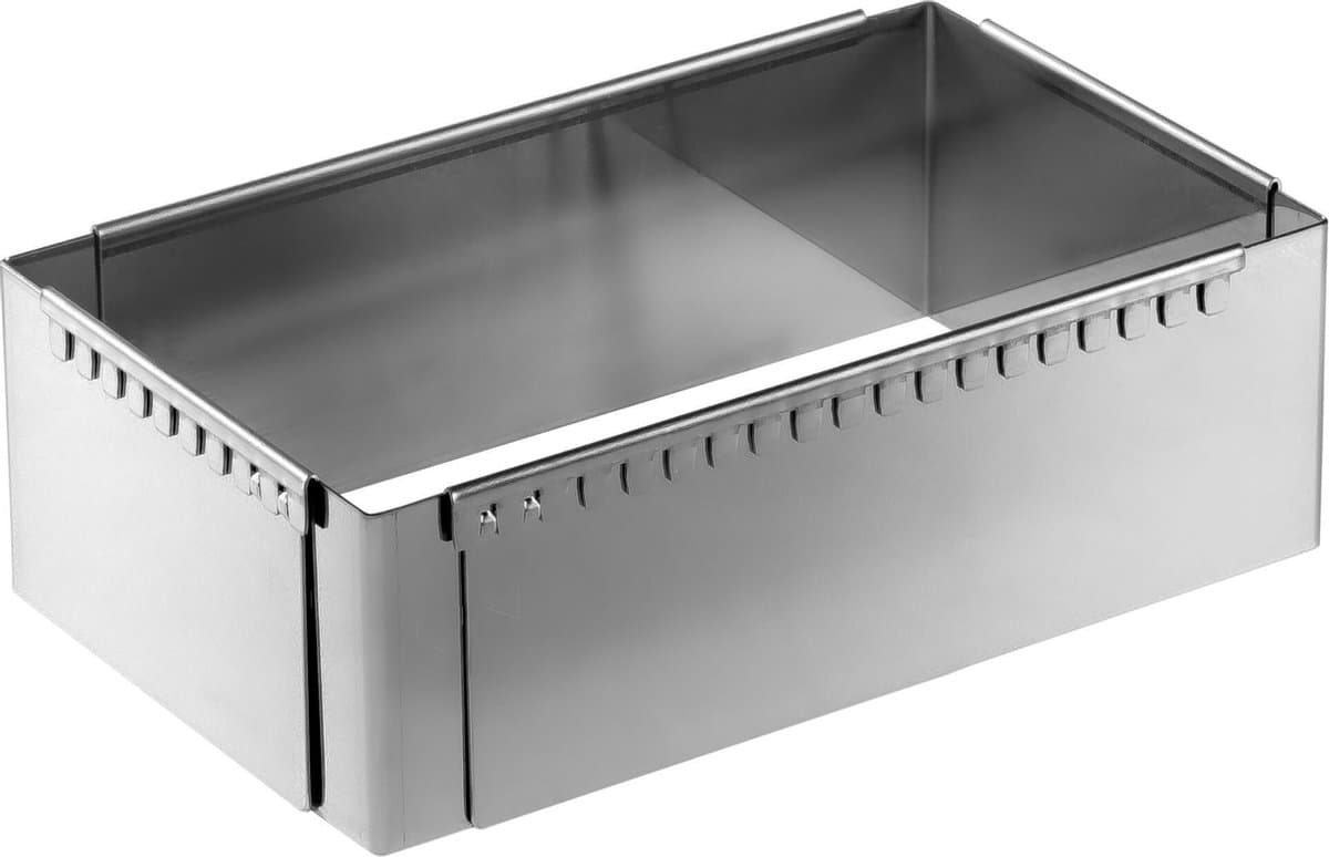 De Buyer Patisserie vorm rvs 21-40 cm vierkant
