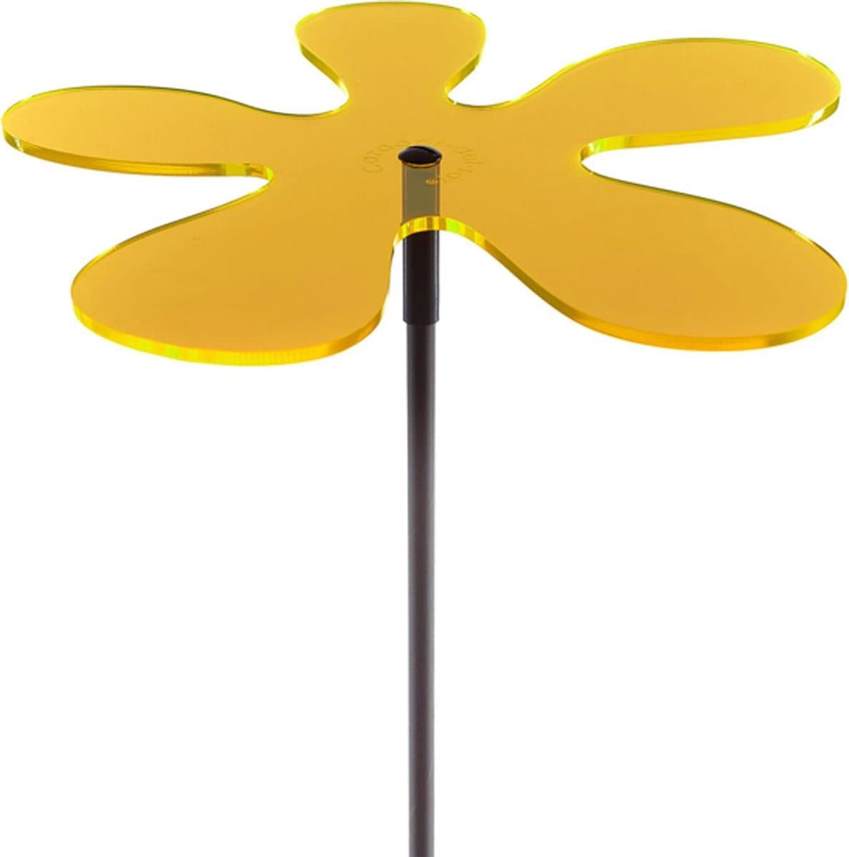 Cazador Del Sol Zonnevangers - tuin decoratie voor buiten - Lotta Ø200mm x 120cm Geel Set1