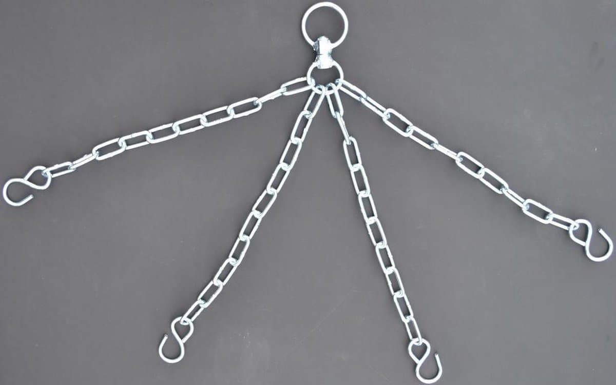 Punch Round Bokszak Ketting 4 Sprong Zware kwaliteit incl Swivel