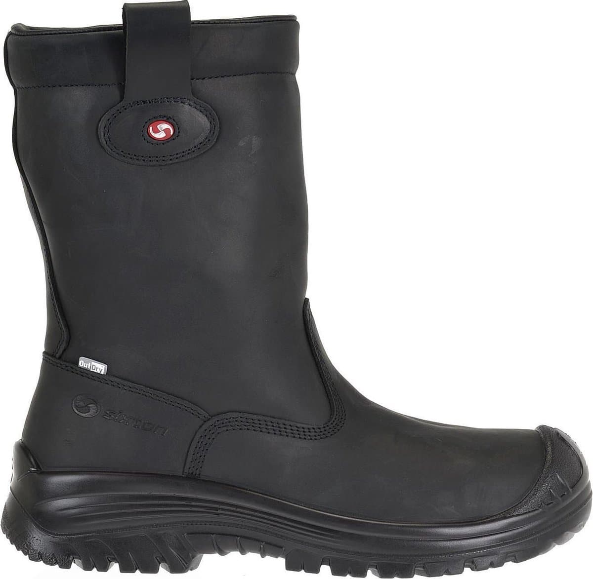 Sixton Werklaarzen Montana Airplus 3D Outdry Zwart S3