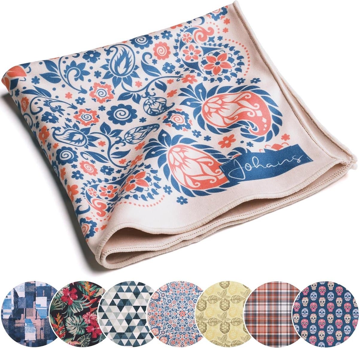Microvezeldoek voor inspiratie: 30x30 cm, ideaal voor bril, smartphone, tablet en camera