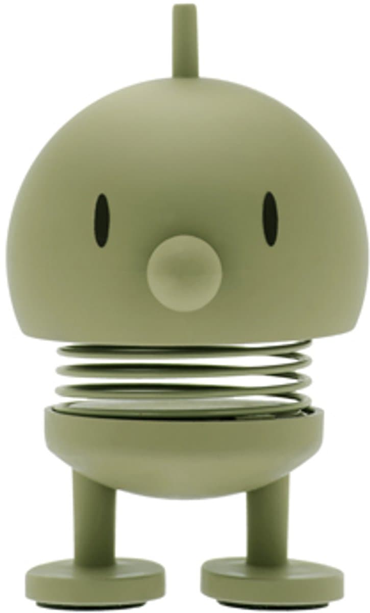 Hoptimist Soft Bumble Beeldje - XS - Olive - Mini Beeldjes Decoratie voor Kantoor, Kamer en Woonkamer - Cadeau Idee voor Mannen, Vrouwen en Kinderen