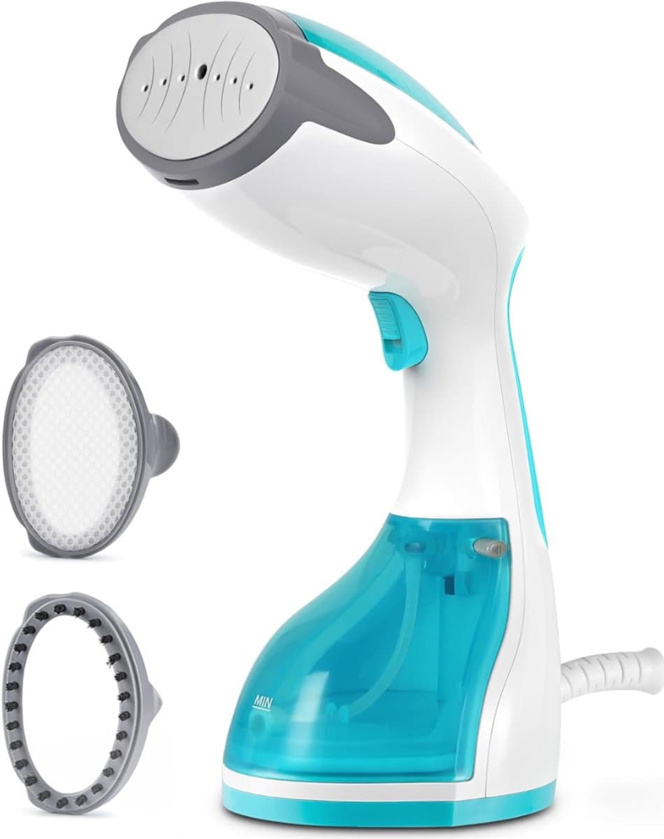 Core® Stoomreiniger kleding - Stoomreiniger - Stoomreinigers - 1200 W - 260 ml - Kledingstomer - Blauw - 16cm x 11cm x 28cm