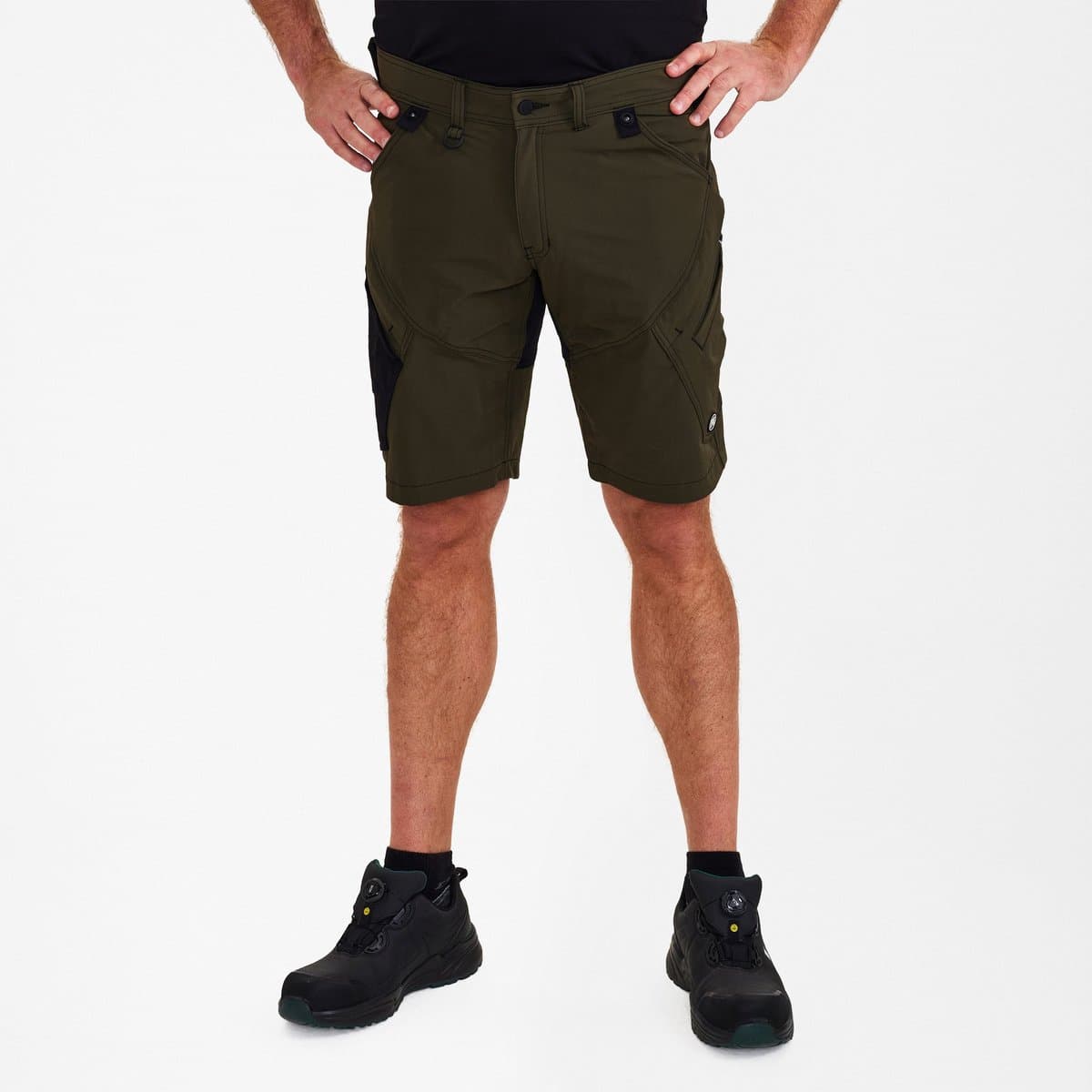 Engel X-treme werkshorts met 4-weg-stretch 6366-317 - Forest Green - 60