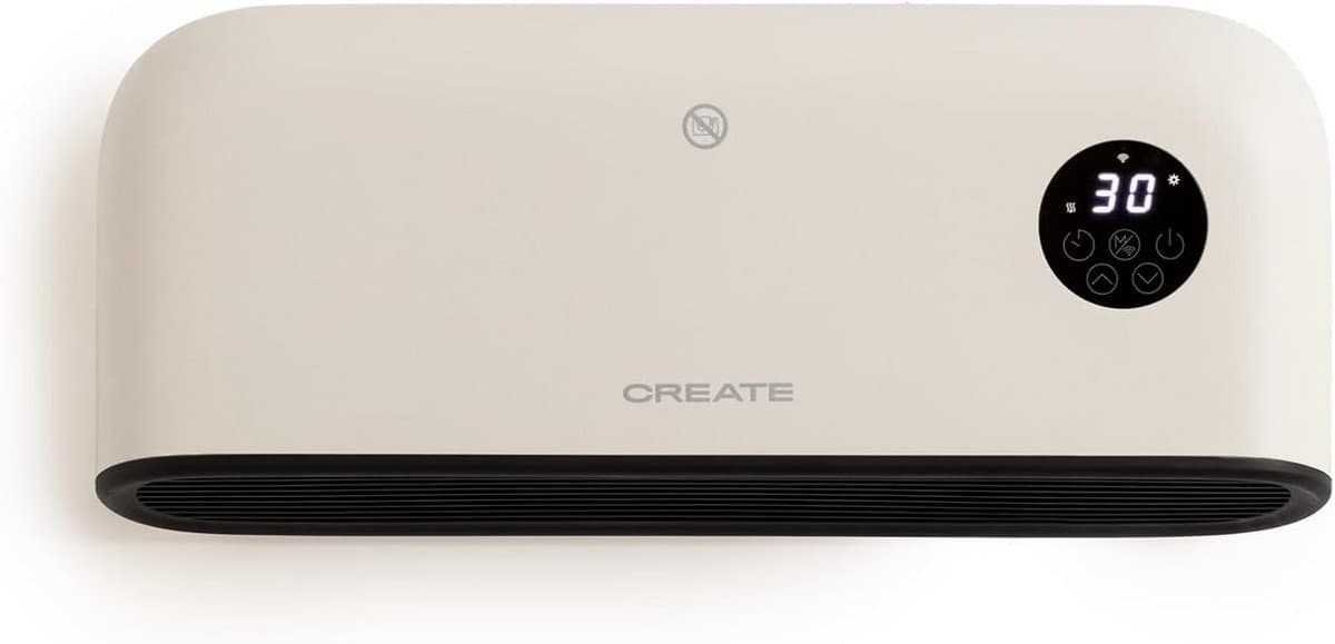 Keramische Wand- of Vloerverwarming met WiFi en App Bediening tot 20 m²