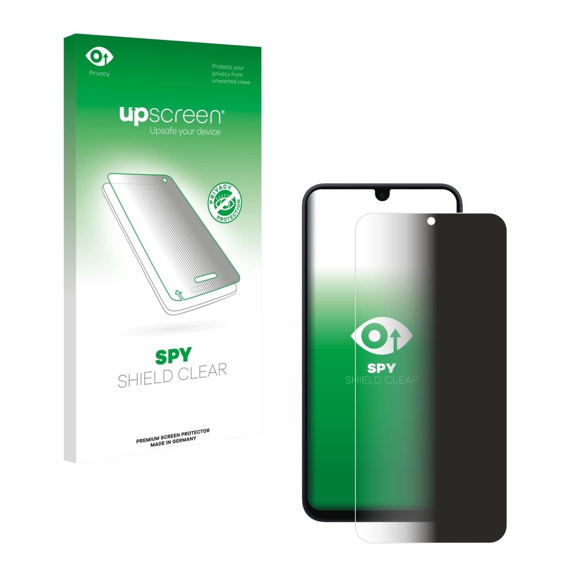 upscreen - privacy screenprotector voor Samsung Galaxy A17 5G - Folie Beschermfolie Blauwlichtfilter