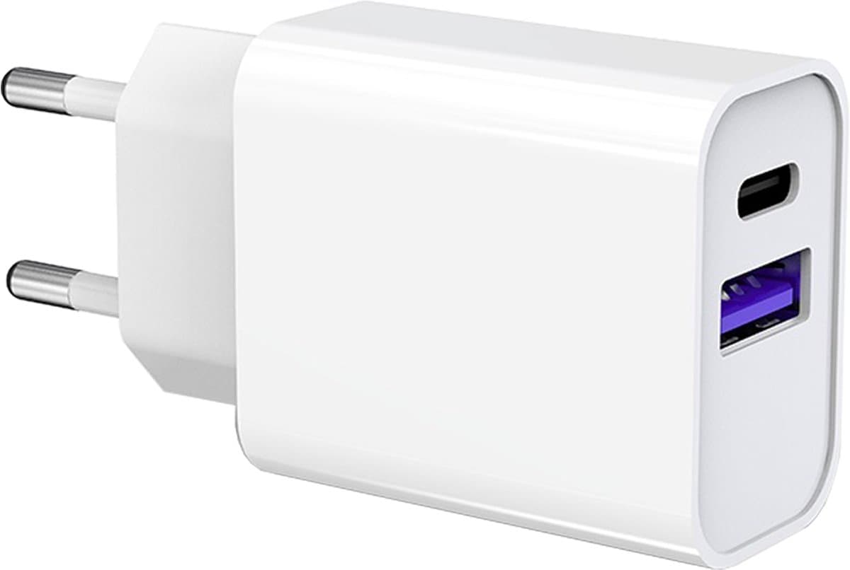 ThunderGold USB C Adapter - USB C Oplader - Adapter USB C - Oplader USB C - USB C Lader - USB Stekker - Snellader USB C - USB A Adapter - USBC lader