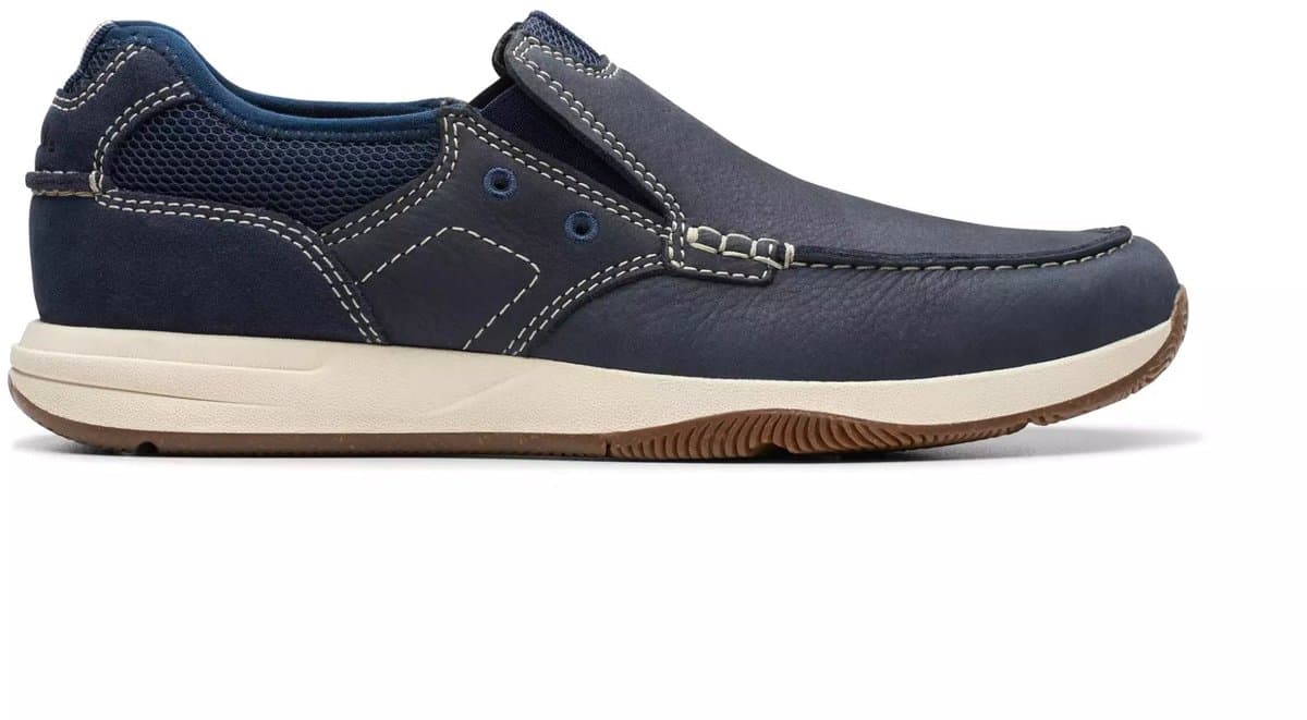 Clarks Sailview Step - heren instapper - Blauw - maat 39.5 (EU) 6 (UK)