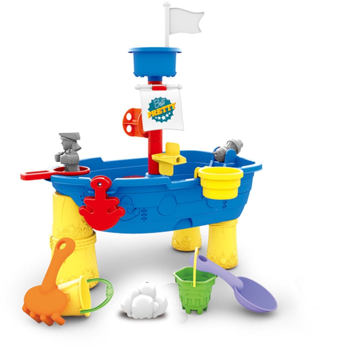 Water & Sand (activity boat) 14 pcs