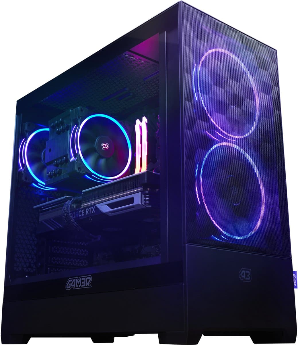 G4M3R® Hero – Intel Core i5-14400F - RTX 5070 - 32GB RAM - 1 TB SSD - ARGB-verlichting - Windows 11 – High End Gaming-PC