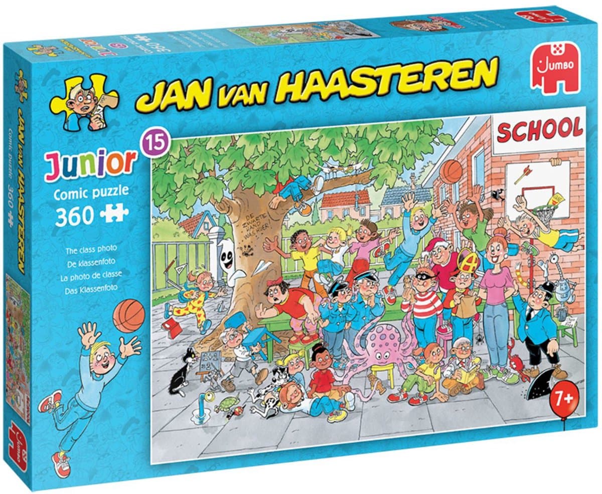 Jan van Haasteren Junior - De klassenfoto - Puzzel