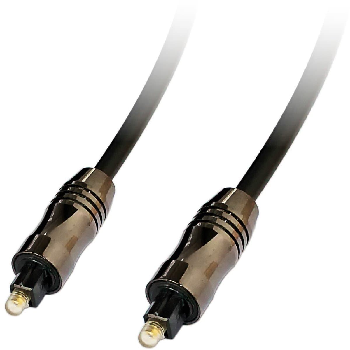 Toslink Kabel - Optische Kabel Audio - Home Cinema Geluid - Hoge Kwaliteit Connectie - 3 Meter Lengte - Zwart